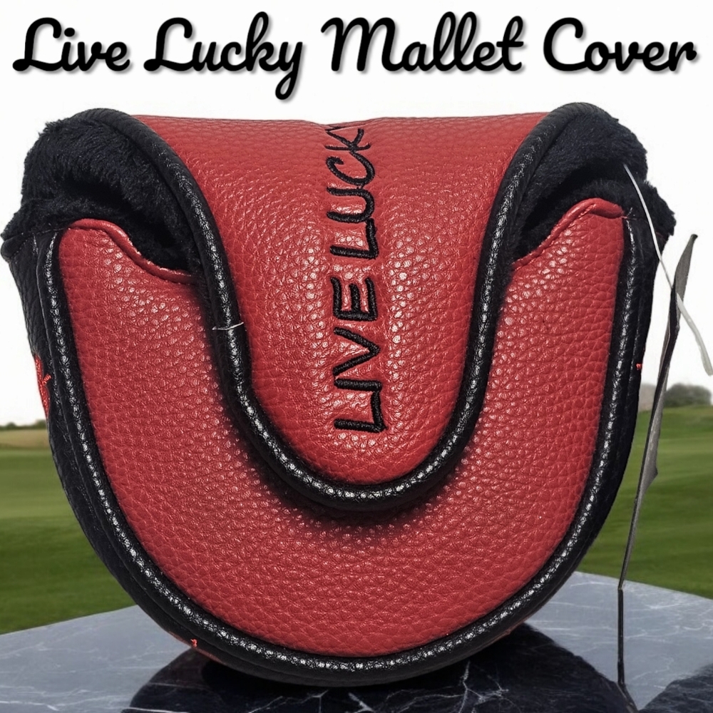 Live Lucky All Over Mallet Cover